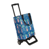Maxbell Grocery Trolley Bag Portable Grocery Shopping Cart for Transportation Office Style B