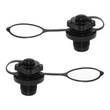 Maxbell 2x Inflatable Boat Air Valve Screw Kayak Valve Adapter for Raft Fishing Boat