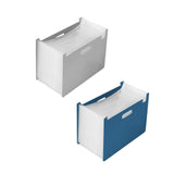 Maxbell Accordian File Organizer Expanding Filing Box Expanding File Folder for Home Gray