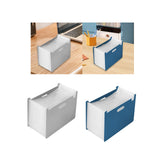 Maxbell Accordian File Organizer Expanding Filing Box Expanding File Folder for Home Gray