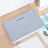 Maxbell Accordian File Organizer Expanding Filing Box Expanding File Folder for Home Gray