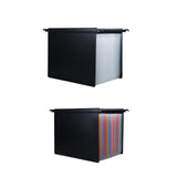 Maxbell Expanding Hanging File Folder 25 Pocket Document Folder for Papers Envelopes Clear