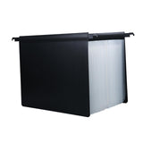 Maxbell Expanding Hanging File Folder 25 Pocket Document Folder for Papers Envelopes Clear