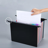 Maxbell Expanding Hanging File Folder 25 Pocket Document Folder for Papers Envelopes Colorful