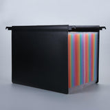 Maxbell Expanding Hanging File Folder 25 Pocket Document Folder for Papers Envelopes Colorful