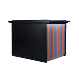 Maxbell Expanding Hanging File Folder 25 Pocket Document Folder for Papers Envelopes Colorful