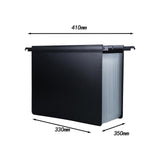 Maxbell Expanding Hanging File Folder Accordion File Organizer for Documents Receipt Clear