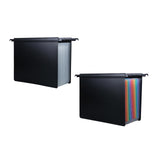 Maxbell Expanding Hanging File Folder Accordion File Organizer for Documents Receipt Clear