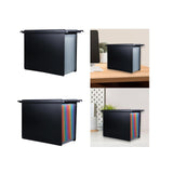 Maxbell Expanding Hanging File Folder Accordion File Organizer for Documents Receipt Clear