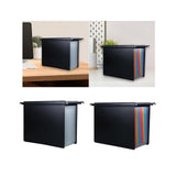 Maxbell Expanding Hanging File Folder Accordion File Organizer for Documents Receipt Clear
