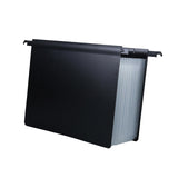 Maxbell Expanding Hanging File Folder Accordion File Organizer for Documents Receipt Clear