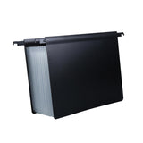 Maxbell Expanding Hanging File Folder Accordion File Organizer for Documents Receipt Clear
