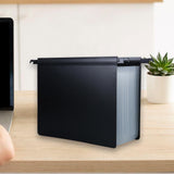 Maxbell Expanding Hanging File Folder Accordion File Organizer for Documents Receipt Clear