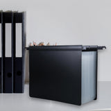 Maxbell Expanding Hanging File Folder Accordion File Organizer for Documents Receipt Clear