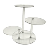 Maxbell Acrylic Display Tower for Cupcake Perfume Rings Earrings Display Collections