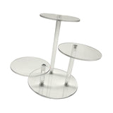 Maxbell Acrylic Display Tower for Cupcake Perfume Rings Earrings Display Collections
