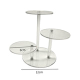 Maxbell Acrylic Display Tower for Cupcake Perfume Rings Earrings Display Collections