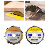 Maxbell Wood Carving Chain Saw Disc Angle Grinder Disc Chain Plate for Angle Grinder Yellow