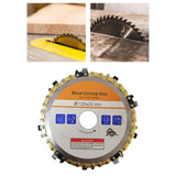 Maxbell Wood Carving Chain Saw Disc Angle Grinder Disc Chain Plate for Angle Grinder Yellow