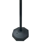Maxbell 33inch Traffic Post Cone Parking Post with Fillable Base for Traffic Caution Black