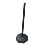 Maxbell 33inch Traffic Post Cone Parking Post with Fillable Base for Traffic Caution Black