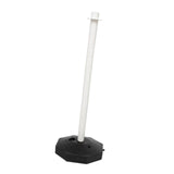 Maxbell 33inch Traffic Post Cone Parking Post with Fillable Base for Traffic Caution White