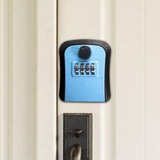 Maxbell Keys Lock Box Security Lock Box for Homestay House Keys Room Cards Apartment Blue