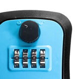 Maxbell Keys Lock Box Security Lock Box for Homestay House Keys Room Cards Apartment Blue
