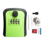 Maxbell Keys Lock Box Security Lock Box for Homestay House Keys Room Cards Apartment Green