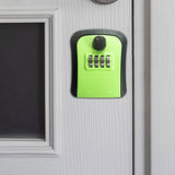 Maxbell Keys Lock Box Security Lock Box for Homestay House Keys Room Cards Apartment Green