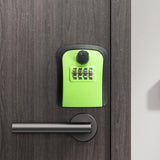 Maxbell Keys Lock Box Security Lock Box for Homestay House Keys Room Cards Apartment Green