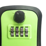 Maxbell Keys Lock Box Security Lock Box for Homestay House Keys Room Cards Apartment Green