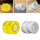 Maxbell Maxbell 2 Pieces Packing Tape 196 Yard Clear Packing Tape for Warehouse Box Pet Hair Clear Yellow