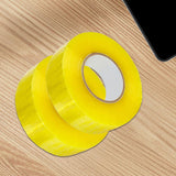 Maxbell Maxbell 2 Pieces Packing Tape 196 Yard Clear Packing Tape for Warehouse Box Pet Hair Clear Yellow