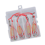 Maxbell 4 Pieces Explosions Fishing Hooks for Larger Carp Outdoor Fishing Outdoor 6 Standard