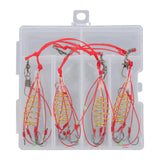 Maxbell 4 Pieces Explosions Fishing Hooks for Larger Carp Outdoor Fishing Outdoor 8 Standard