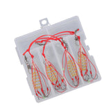 Maxbell 4 Pieces Explosions Fishing Hooks for Larger Carp Outdoor Fishing Outdoor 8 Standard