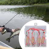 Maxbell 4 Pieces Explosions Fishing Hooks for Larger Carp Outdoor Fishing Outdoor 8 Standard
