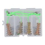 Maxbell 4 Pieces Explosions Fishing Hooks for Larger Carp Outdoor Fishing Outdoor 7 Anti Hanging Bottom