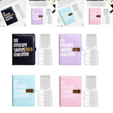 Maxbell Envelope Challenge Binder Budget Book for Budgeting Challenging Saving Money Black