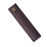 Maxbell Pen Protective Sleeve Easy to Use Pen Storage Organizer Waterproof Pen Pouch Coffee