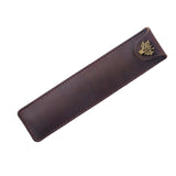 Maxbell Pen Protective Sleeve Easy to Use Pen Storage Organizer Waterproof Pen Pouch Coffee