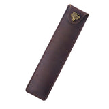 Maxbell Pen Protective Sleeve Easy to Use Pen Storage Organizer Waterproof Pen Pouch Coffee