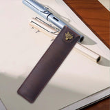 Maxbell Pen Protective Sleeve Easy to Use Pen Storage Organizer Waterproof Pen Pouch Coffee