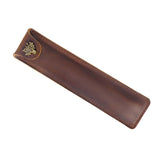Maxbell Pen Protective Sleeve Easy to Use Pen Storage Organizer Waterproof Pen Pouch Brown