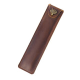 Maxbell Pen Protective Sleeve Easy to Use Pen Storage Organizer Waterproof Pen Pouch Brown