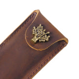 Maxbell Pen Protective Sleeve Easy to Use Pen Storage Organizer Waterproof Pen Pouch Brown