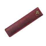 Maxbell Pen Protective Sleeve Easy to Use Pen Storage Organizer Waterproof Pen Pouch Red