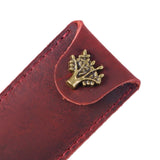Maxbell Pen Protective Sleeve Easy to Use Pen Storage Organizer Waterproof Pen Pouch Red