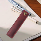 Maxbell Pen Protective Sleeve Easy to Use Pen Storage Organizer Waterproof Pen Pouch Red